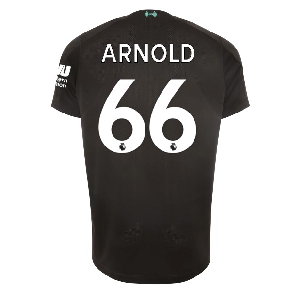 Trikot Liverpool NO.66 Arnold Ausweich 2019-20 Schwarz Fussballtrikots Günstig